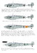 Stab Messerschmitt BF110's  48D014