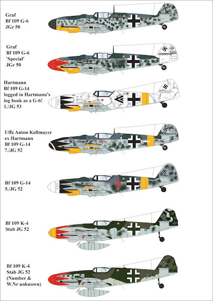Tulip Messerschmitt BF109 collection  48D025