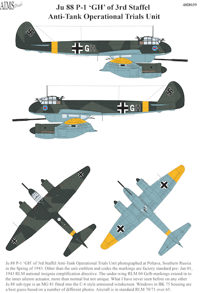Junkers Ju88P-1  48D039