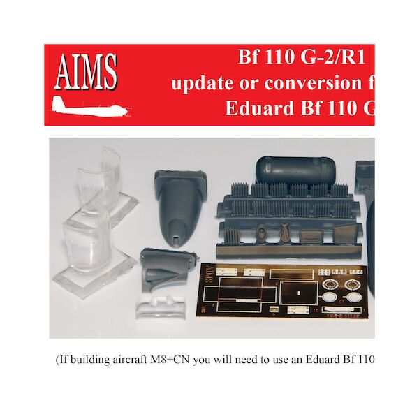 Messerschmitt BF110G-2/R1 Update or conversion for any Eduard Bf110G 48P024