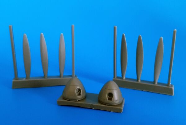 Junkers Ju88A-15, C-2/4, D2/5 Spinner and props (ICM)  48P030