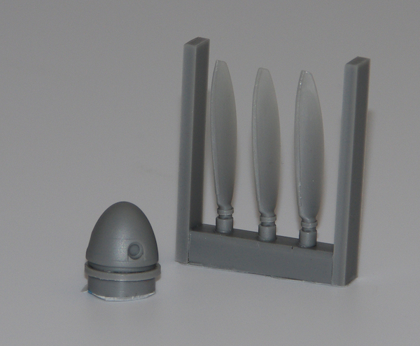 Rotol Spinner and Props for Airfix MK1 Hurricane  48P036