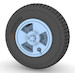 De Havilland Vampire Block Tread wheels set (Airfix) aims48P049