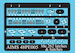 Detailset Messerschmitt Me262 latches and hatches 48PE005
