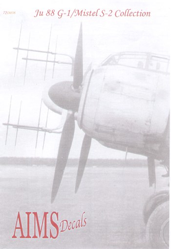 Junkers Ju88G1 and  Mistel Collection  72D008