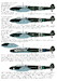 Stab Messerschmit BF110's (22 options) 72D025