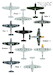 Late War Bf109's 72D029