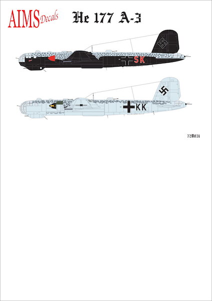 Heinkel He177A-3  72D031