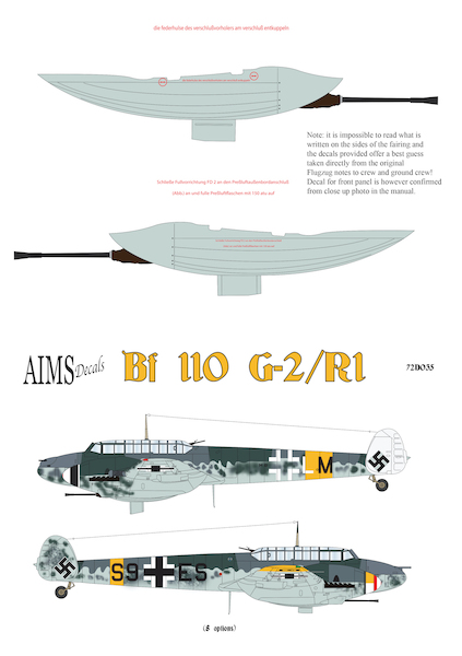 Messerschmitt Bf-11G-2/R1  72D035