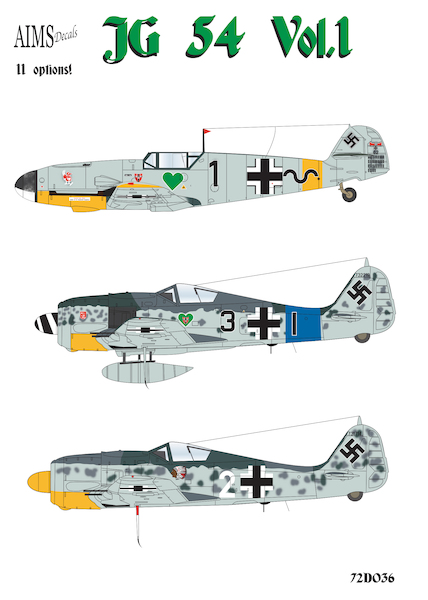 Jagdgeschwader JG54 Vol.1  72D036
