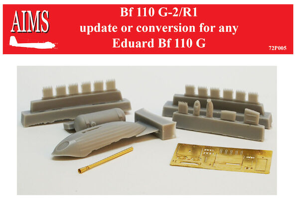 Messerschmitt BF110G-2/R1 Update and conversion set (Any kit)  72P005