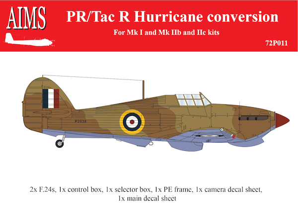 PR/ TAC R Hurricane conversion for all MK1/MKIIb and IIc kits 72P011
