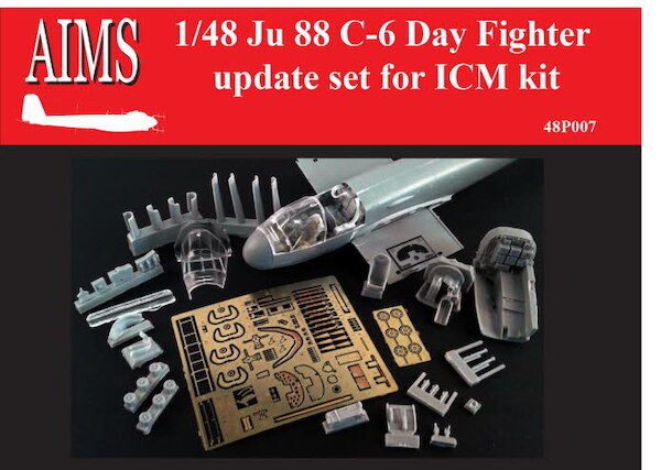 Junkers Ju88C-6 Day Fighter update set (ICM Ju88C-6)  aims48P007
