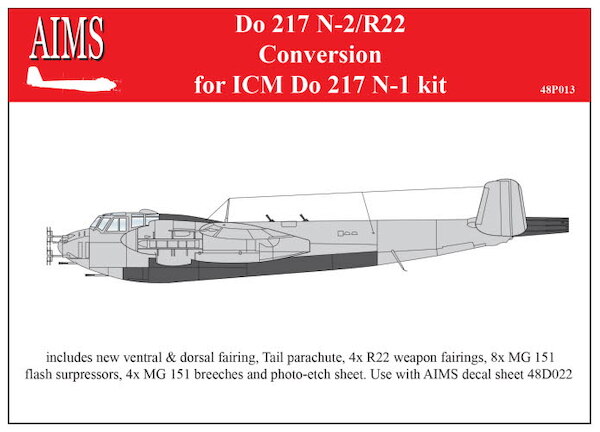 Dornier Do217N-2/R22 Conversion (ICM Do217N-1) aims48P013