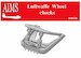 Luftwaffe wheel chocks (2x) aims48P028