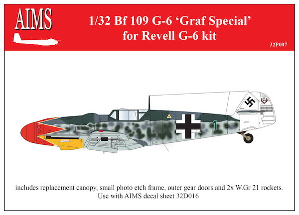 Messerschmitt BF109G-6 "Graf Special" (Revell)  32P007