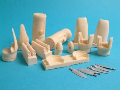 Jumo 213 Full engine and gear bay set (Italeri /AMT)  jumo213