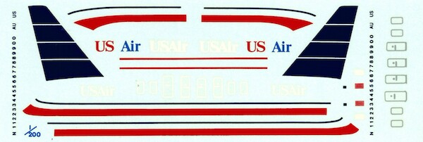 Boeing 737-200 (US-Air) M2US73