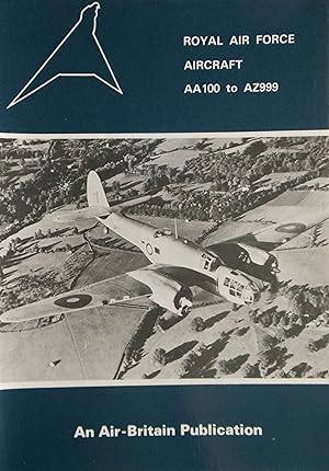 Royal Air Force Aircraft AA100 - AZ999 0851301258