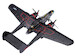 P61B Black Widow USAAF, "Midnight Madness 548th Night Fighter Squadron" United States Army Air Forces AF1-0090E