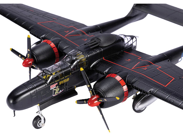 P61B Black Widow USAAF, "Times a Wastin' 418th Night Fighter Squadron" United States Army Air Forces  AF1-0090F