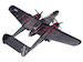 P61B Black Widow USAAF, "Times a Wastin' 418th Night Fighter Squadron" United States Army Air Forces AF1-0090F