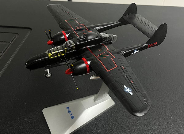 P61B Black Widow USAAF, Midnight Belle "6th Night Fighter Squadron" AF1-0090G