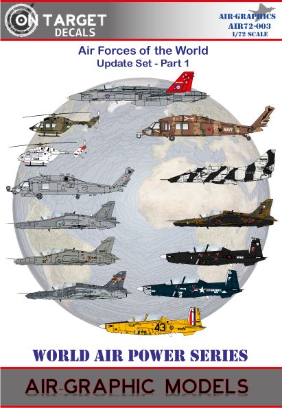 Air Forces of the world, update set Part1 AIR.72-003