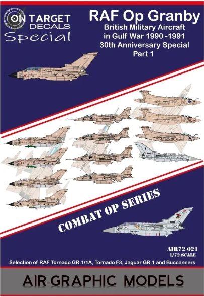 RAF Operation Granby, British Military aircraft in Gulf war 1990-1991 30ann Special part 1 (DELIVERED, AFTER 8 MONTHS AT DUTCH CUSTOMS) AIR.72-021