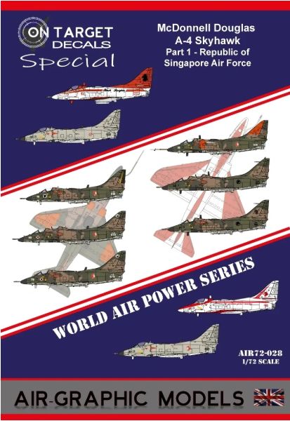 McDonnell Douglas A4 Skyhawk part 1 - Republic of Singapore Air Force  AIR.72-028