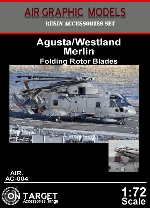 Westland Agusta Merlin Folded rotor Blades (Airfix)  AIR.AC-004