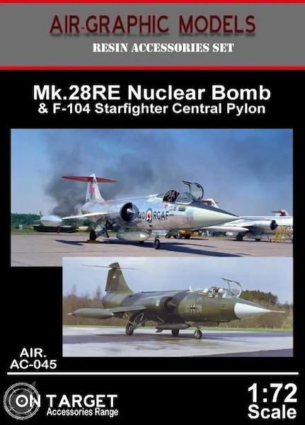 MK28RE Nuclear Bomb & F104 Central pylon AIR.AC-045