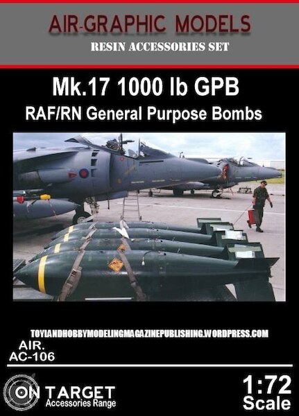 RAF/RN MK117 1000lb General purpose Bombs (GPB's) (2x)  AIR.AC-106