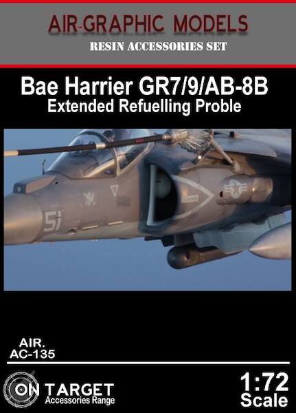 Harrier GR7/9 & AV8B Harrier extended refueling probe  AIR.AC-135