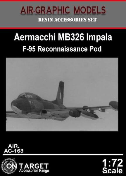 Macchi MB326K Impala II F95 recce Pod  AIR.AC-163