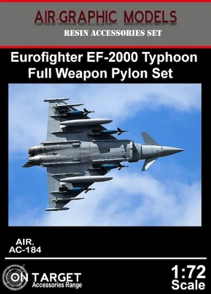 Eurofighter Typhoon Full Weapon Pylon Set  AIR.AC-184