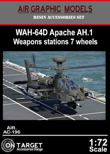 WAH64D Apache AH1 Royal Army Weapon Pylon set  AIR.AC-196