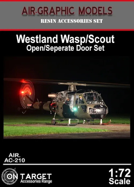 Westland Scout/Wasp Open door set (Airfix, LF)  AIR.AC-210