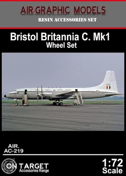 Bristol Britannia C Mk1 Wheel set (Mach 2)  AIR.AC-219
