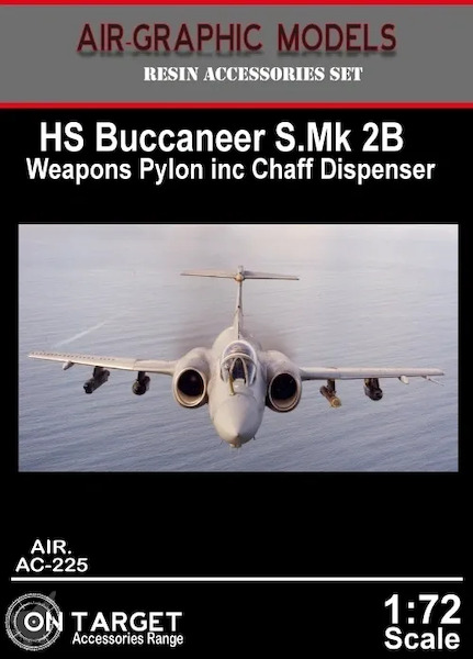 HS Buccaneer S. Mk2b Wing Pylon and chaff/Flare dispenser (Airfix)  AIR.AC-225