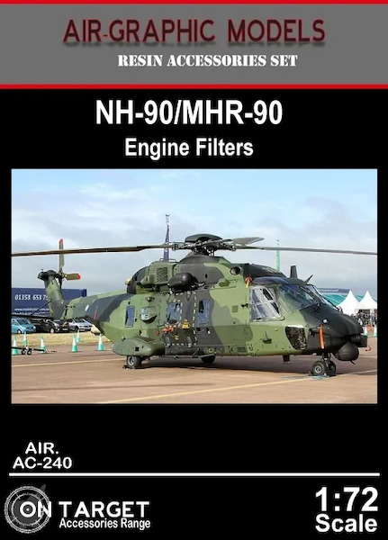 NH90/MHR90 TTH Taipan engine sand filter box (Revell)  AIR.AC-240