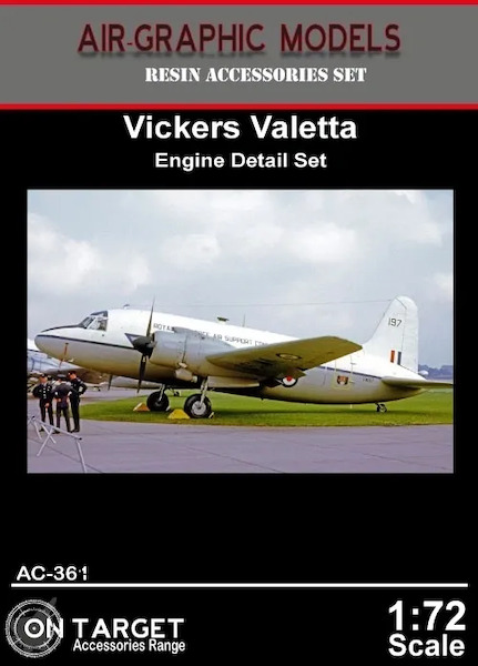 Vickers Valetta Engine set (Valom) AIR.AC-361