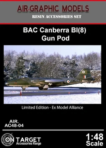 Canberra B1(8) Belly Gun Pack (Airfix)  AIR.AC4804