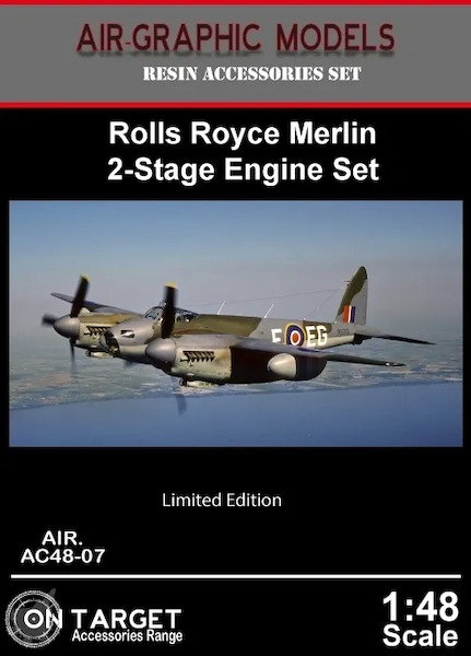 Rolls Royce Packard  Merlin 113/114 Two Stage Engine set  AIR.AC4807