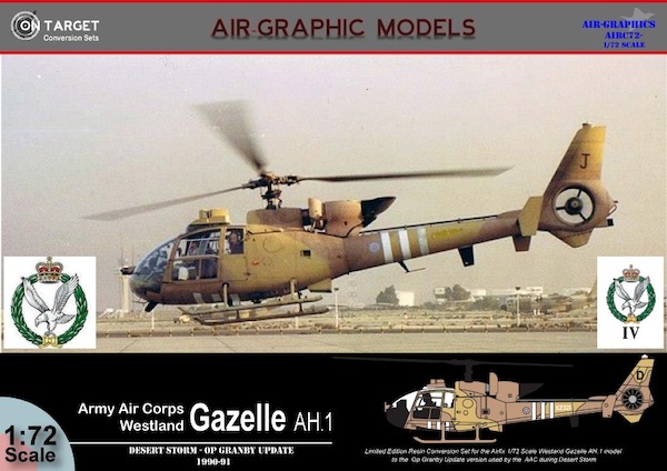 Westland Gazelle AH1 Gulf War Conversion set (Airfix) Air.CS-08