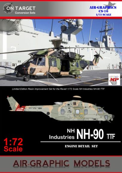 NH/MRH-90 TTP (Taipan) Engine Details Set (Revell)  Air.CS-16