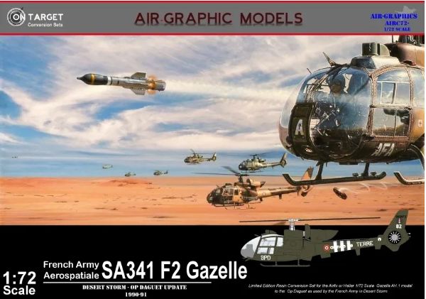 Aerospatiale SA341F2 Gazelle Conversion set (Airfix) Air.CS-29