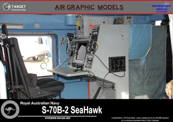 Sikorsky S70B Sea Hawk Interior set (Hobby Boss) Air.CS-30