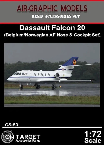 Dassault Falcon 20 VIP front fuselage and cockpit (Mach 2)  Air.CS-50