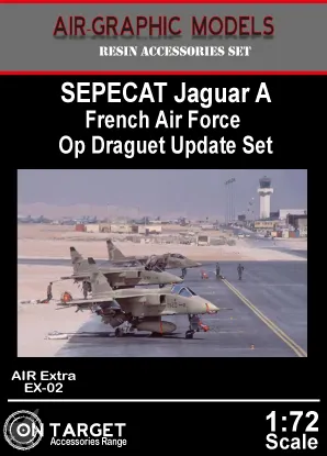 Jaguar A French Air Force Operation Daquet Update set 1990/1991 (Hasegawa)  Air.extra EX04